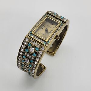 Heidi Daus Crystal Cuff Watch